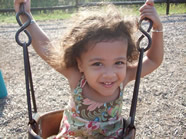 Girl On swing