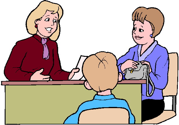 clipart of teacher and parents - photo #18