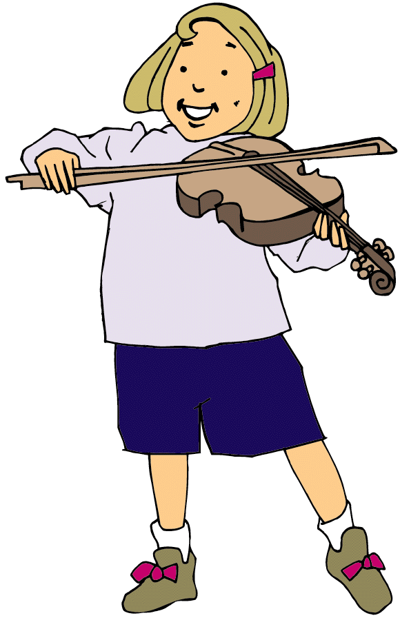 girl playing violin 59940 bytes)